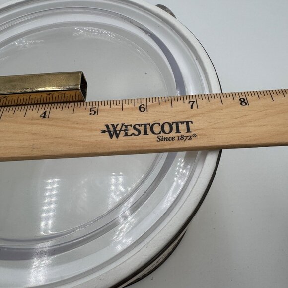 Vintage Georges Briard Ice Bucket Mirror Gold with Clear Handle and Lid Vintage - Picture 10 of 10